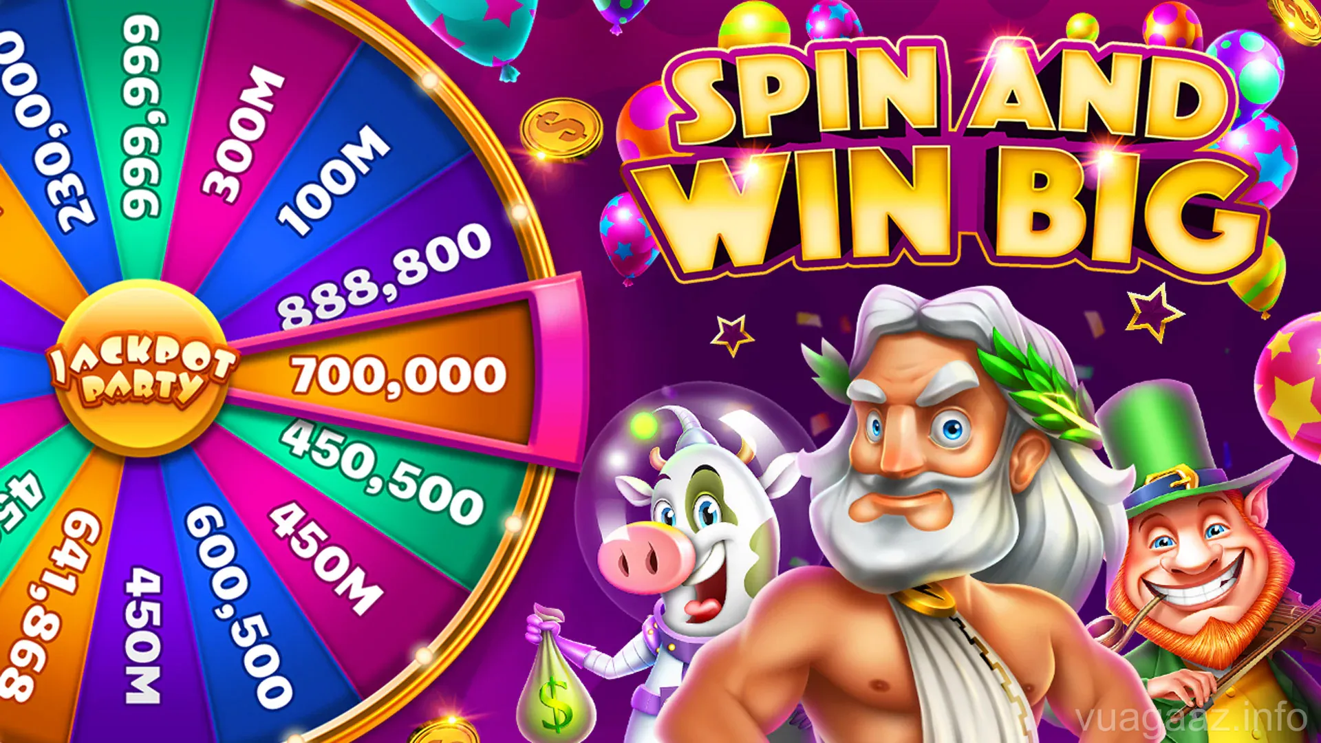 Màn hình trò chơi Slots